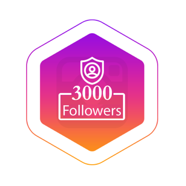 3000 followers